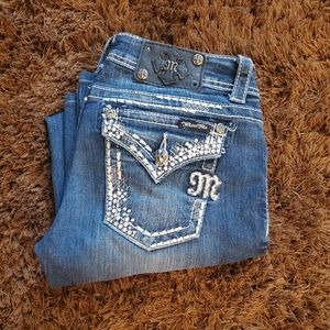 size 26 miss me easy boot jeans
